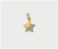 Pendant Rue des Mille Woman in Brass CB-LCN 03